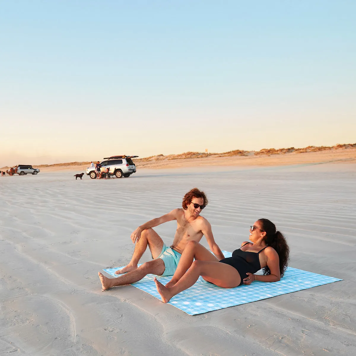 Dock & Bay Picnic Blanket - Blueberry Pie