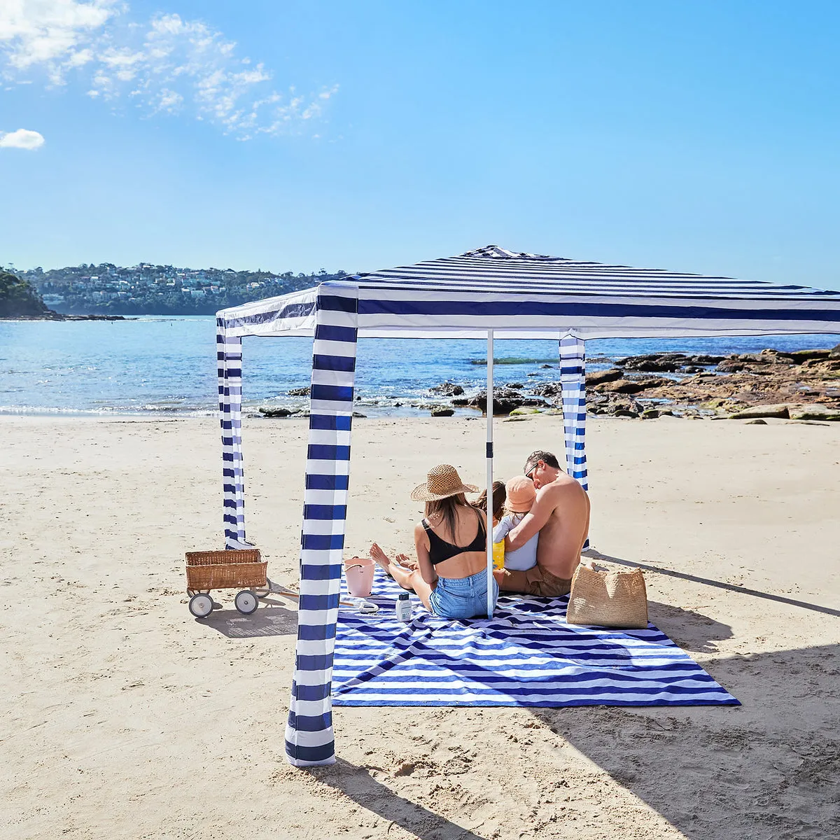 Dock & Bay Picnic Blanket - Whitsunday Blue