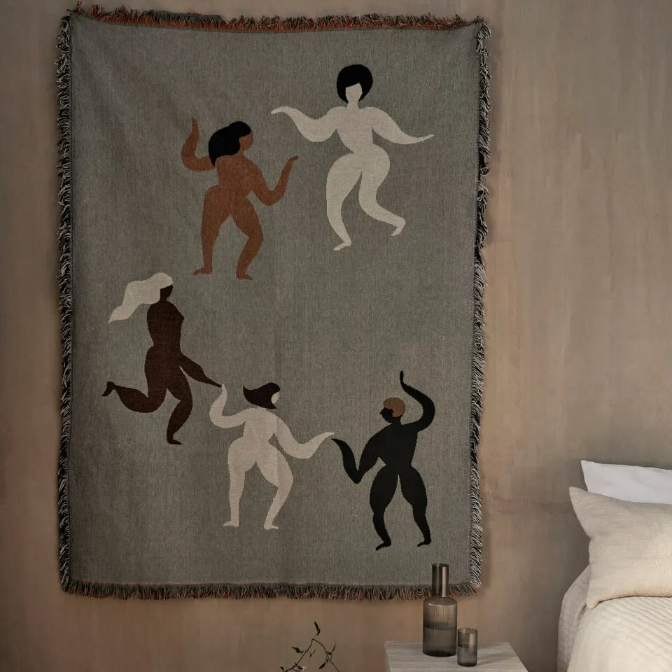 Ferm Living Free Tapestry Blanket | Coggles