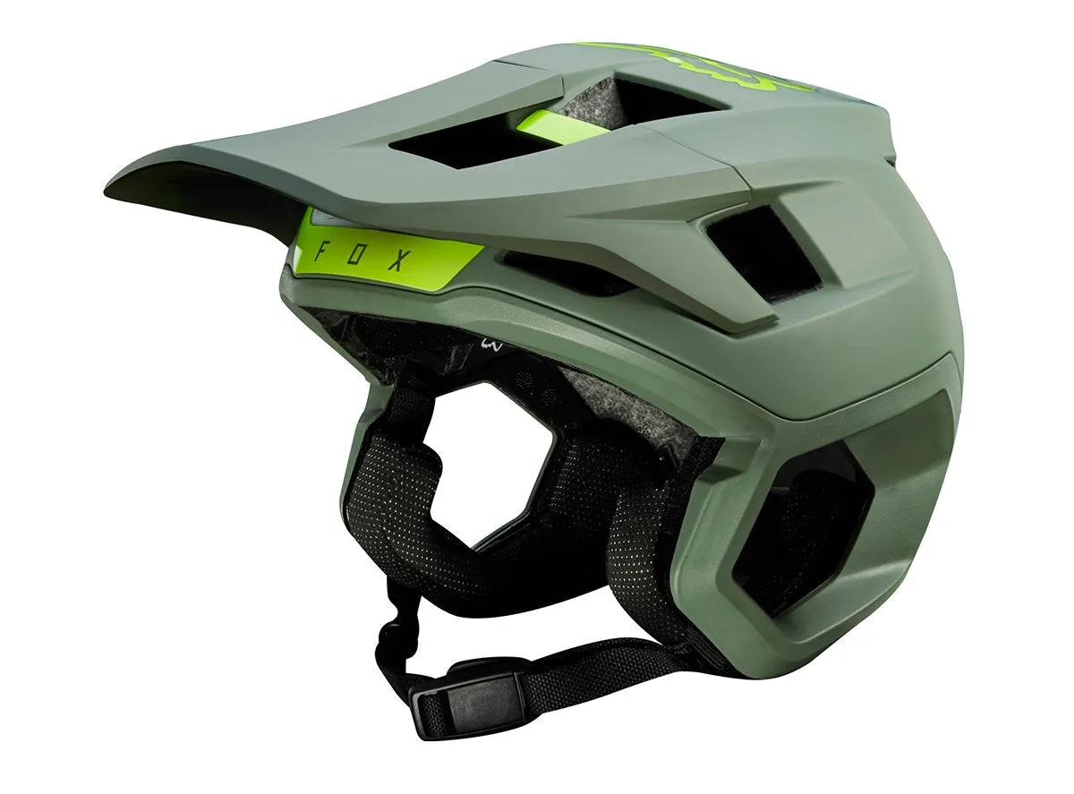 Fox Racing Dropframe Pro MTB Helmet - Pine - 2020