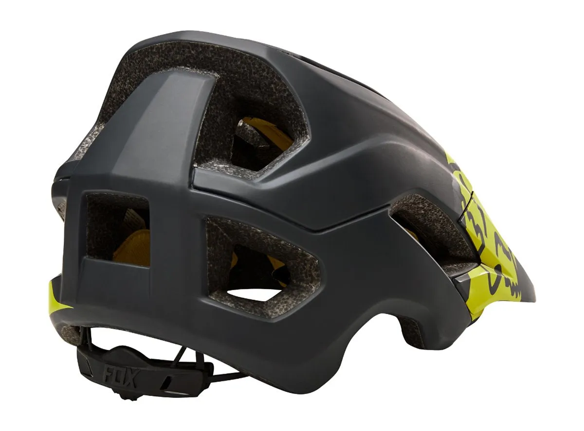 Fox Racing Metah Thresh MTB Helmet - Black-Yellow - 2017