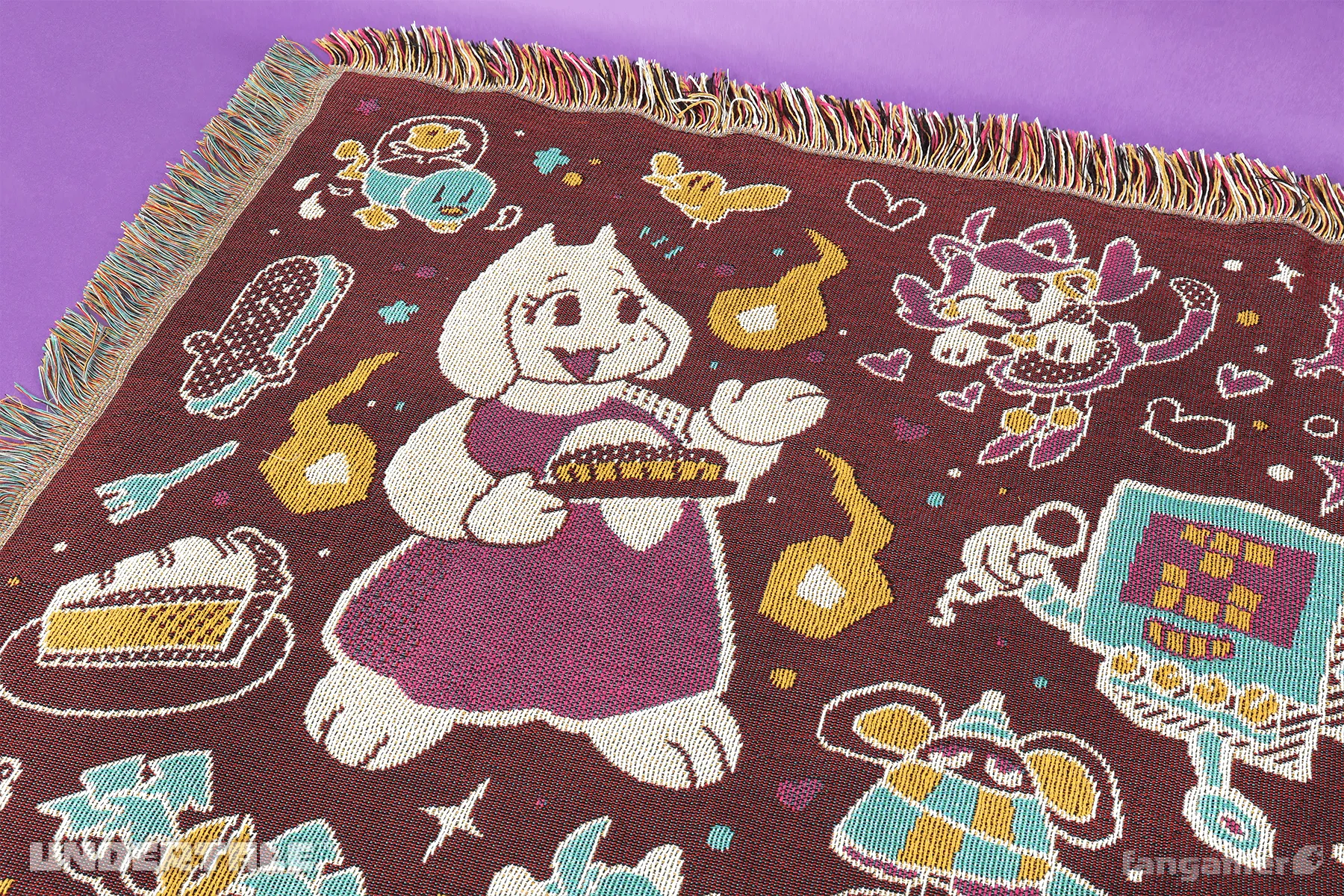 Friends and Foes Throw Blanket