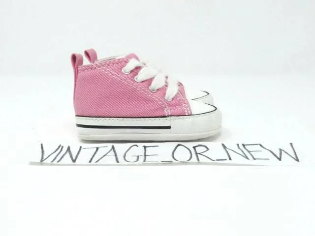 Girls' Converse First Star Chuck Taylor CT Hi Pink Canva...