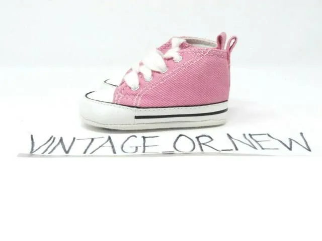 Girls' Converse First Star Chuck Taylor CT Hi Pink Canva...