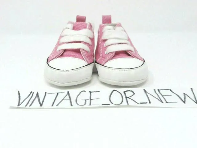 Girls' Converse First Star Chuck Taylor CT Hi Pink Canva...