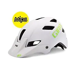 Giro Feature MIPS XC Helmet - Matt White-Lime