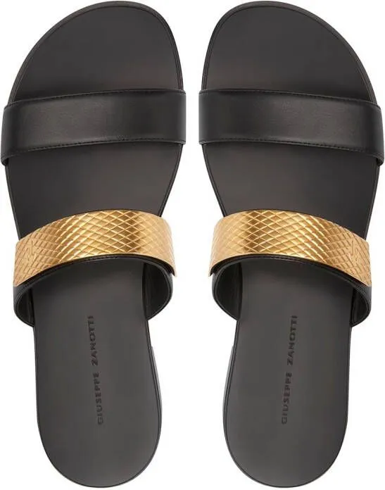 Giuseppe Zanotti Zak strap-detail sandals Black