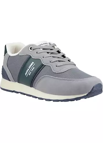 Grey Spirit Runner Trainers by Jack & Jones | Look Again