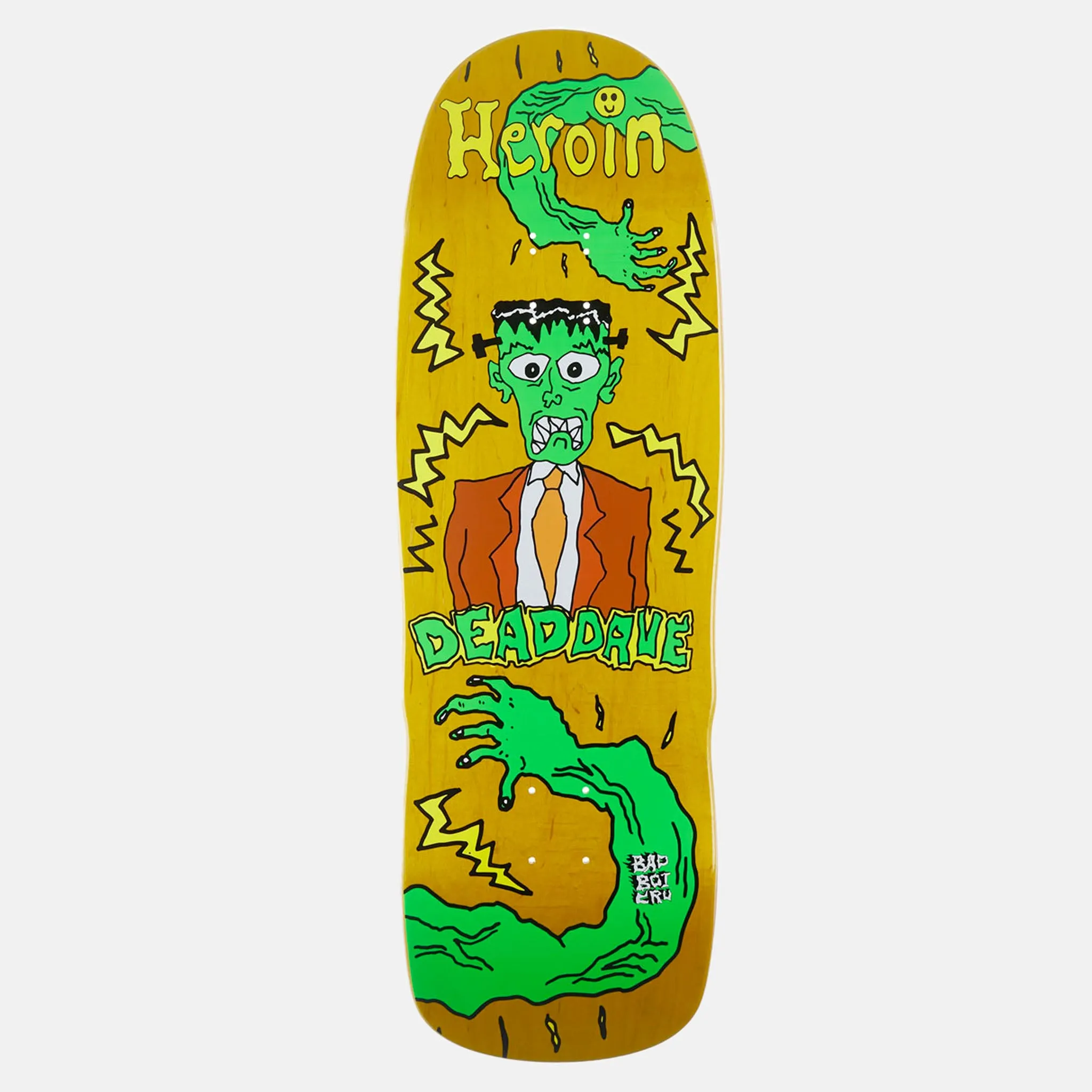 Heroin Skateboards - 10.0 Dead Dave Toon Skateboard Deck