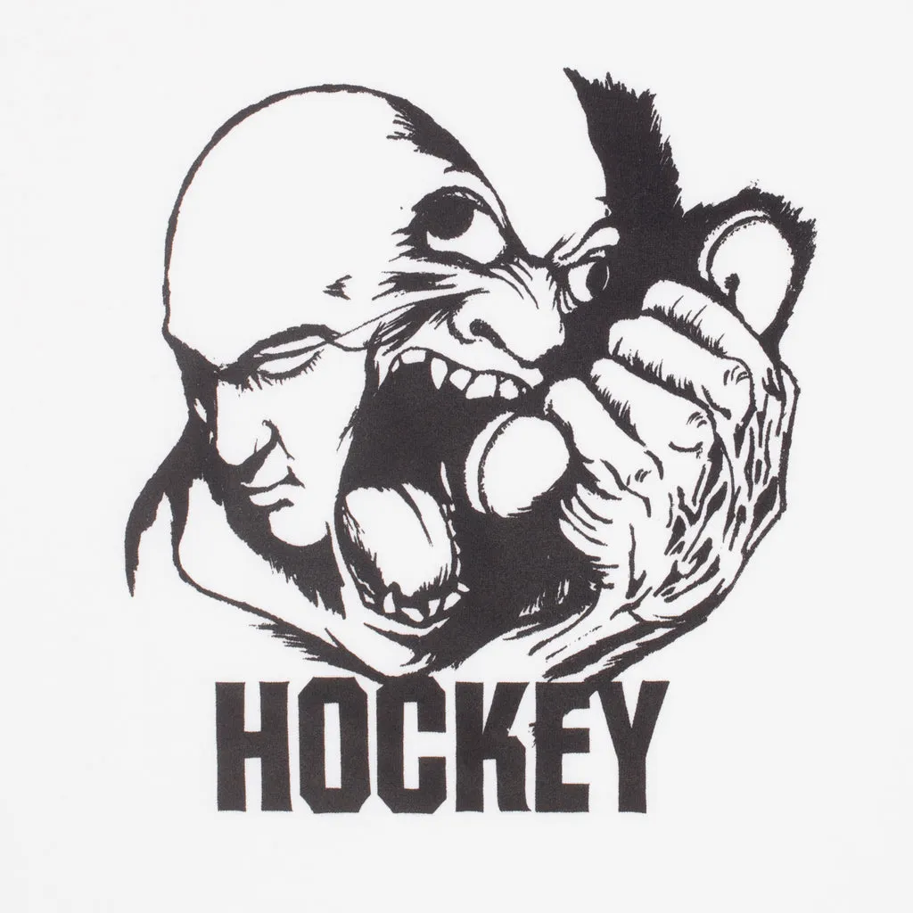 Hockey Skateboards - Please Hold T-Shirt - White