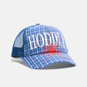 Hoddle Skateboards - Web Trucker Cap - Blue