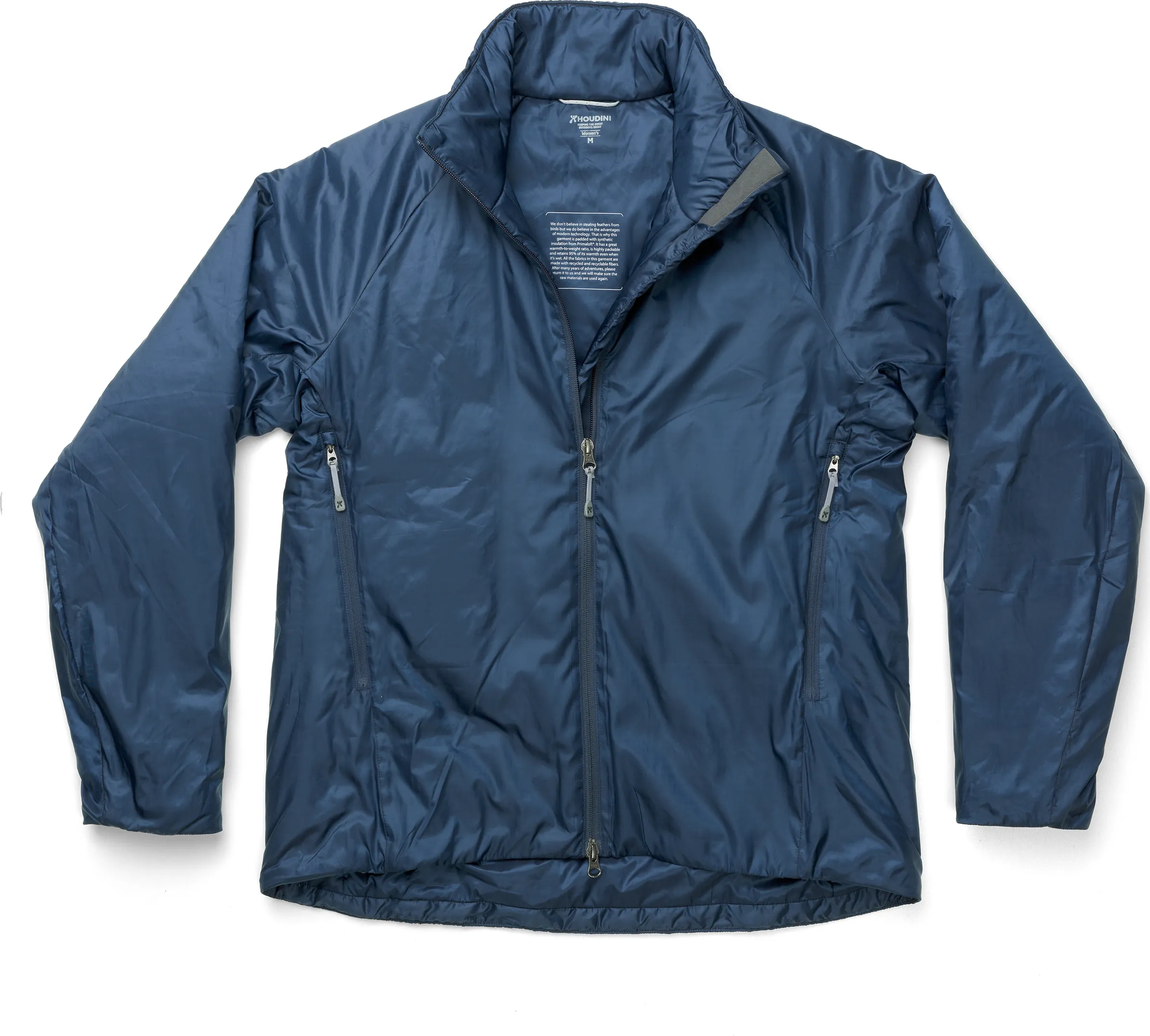 Houdini Women's Dunfri Jacket Deep Sea Blue | Buy Houdini Women's Dunfri Jacket Deep Sea Blue here | Outnorth