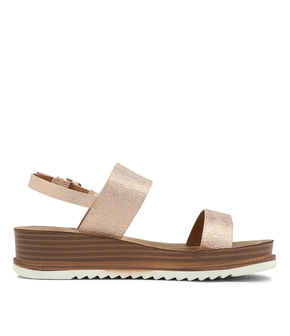 I LOVE BILLY Rammie Rose Gold Sandals