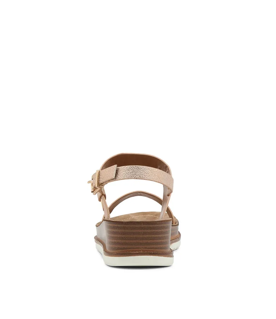 I LOVE BILLY Rammie Rose Gold Sandals