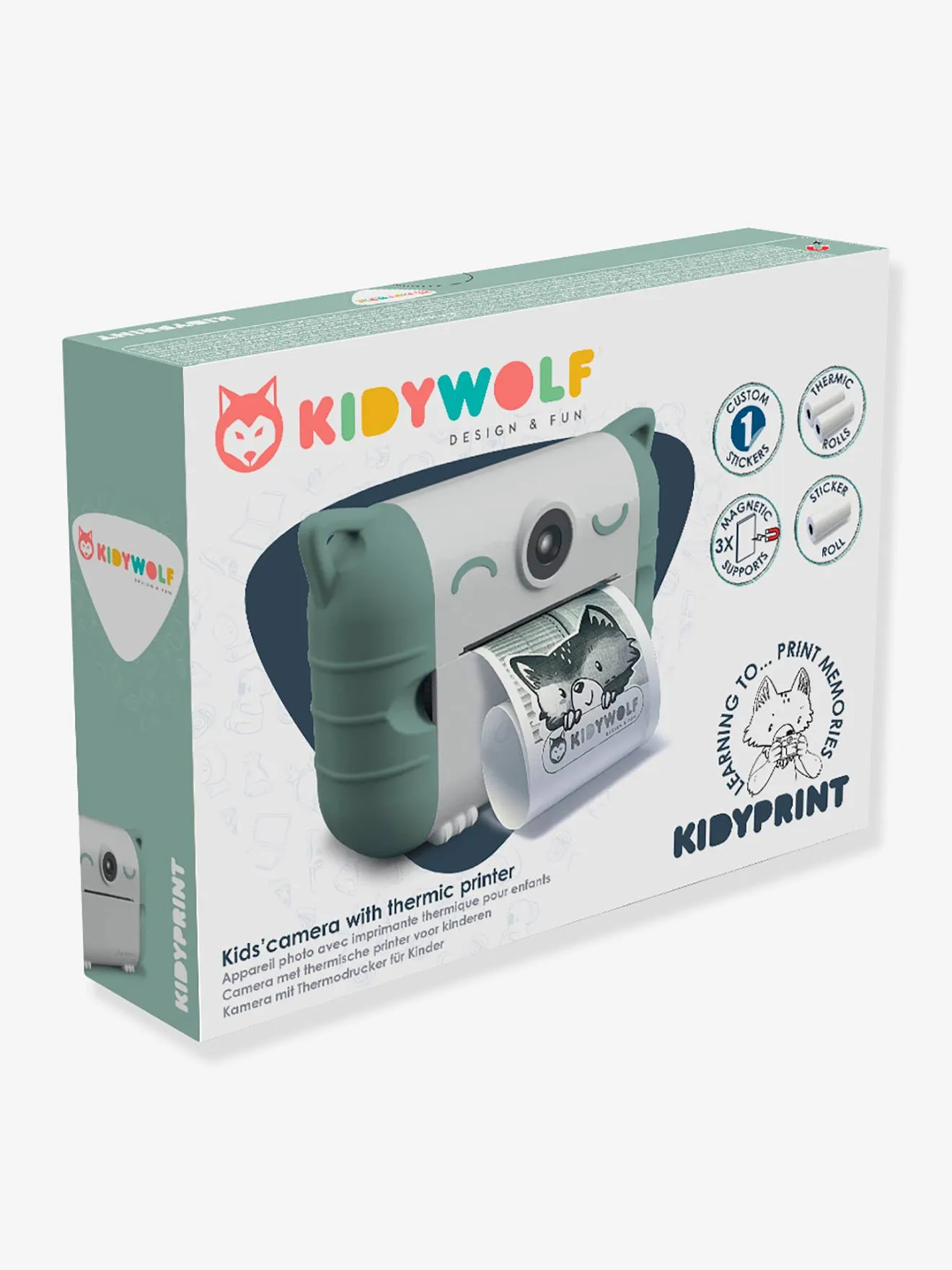 Instant Printing Camera Kidyprint - KIDYWOLF - rose