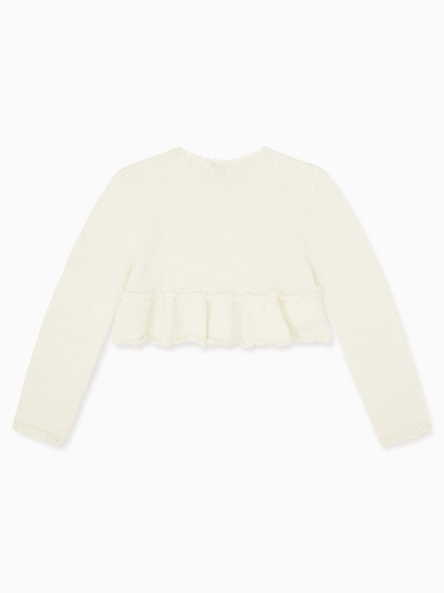 Ivory Linda Ceremony Girl Cardigan