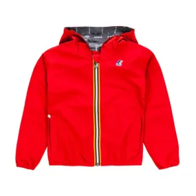 K-Way Lil Nylon Dot Red Jacket For Girls And Teen