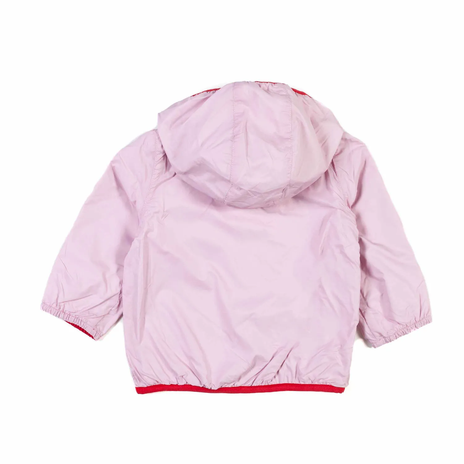 K-Way Pink And Red Jacques Plus2 Double Reversible Jacket