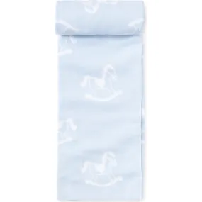 Kissy Kissy Rocker Novelty Blanket, Blue