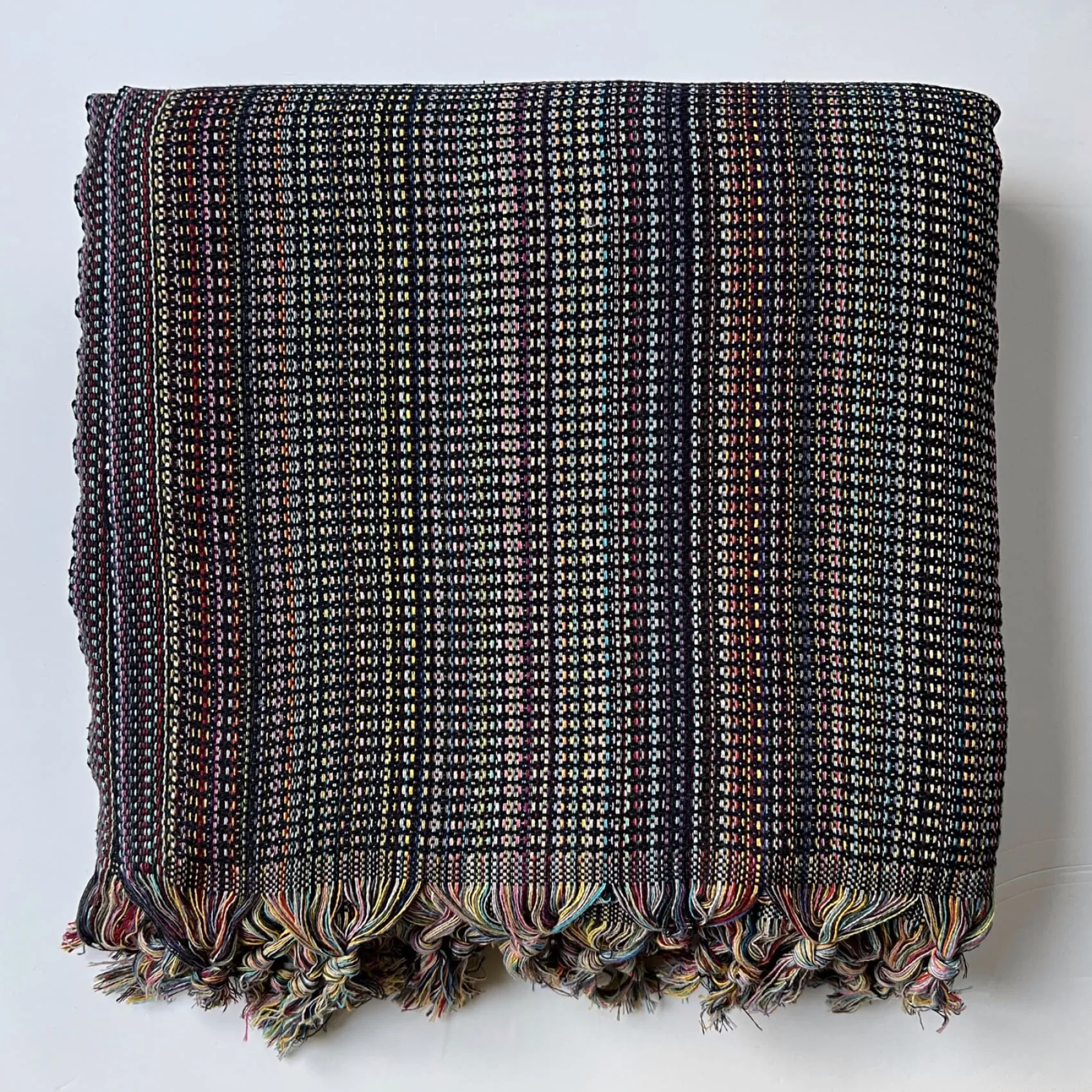 Lale Seasons  - Hand Loomed Cotton Blanket - Winter