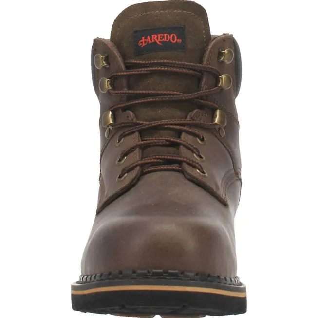 Laredo Men's Steel Toe Electrical Hazard Leather Work Boot