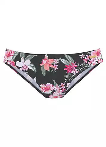 LASCANA Floral Bikini Bottoms | Grattan