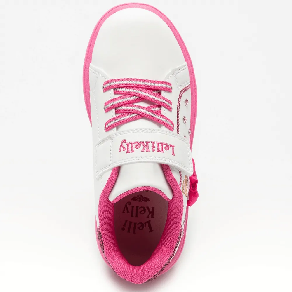 Lelli Kelly Mille Stelle White Fuchsia Ballerina Tutu Trainers