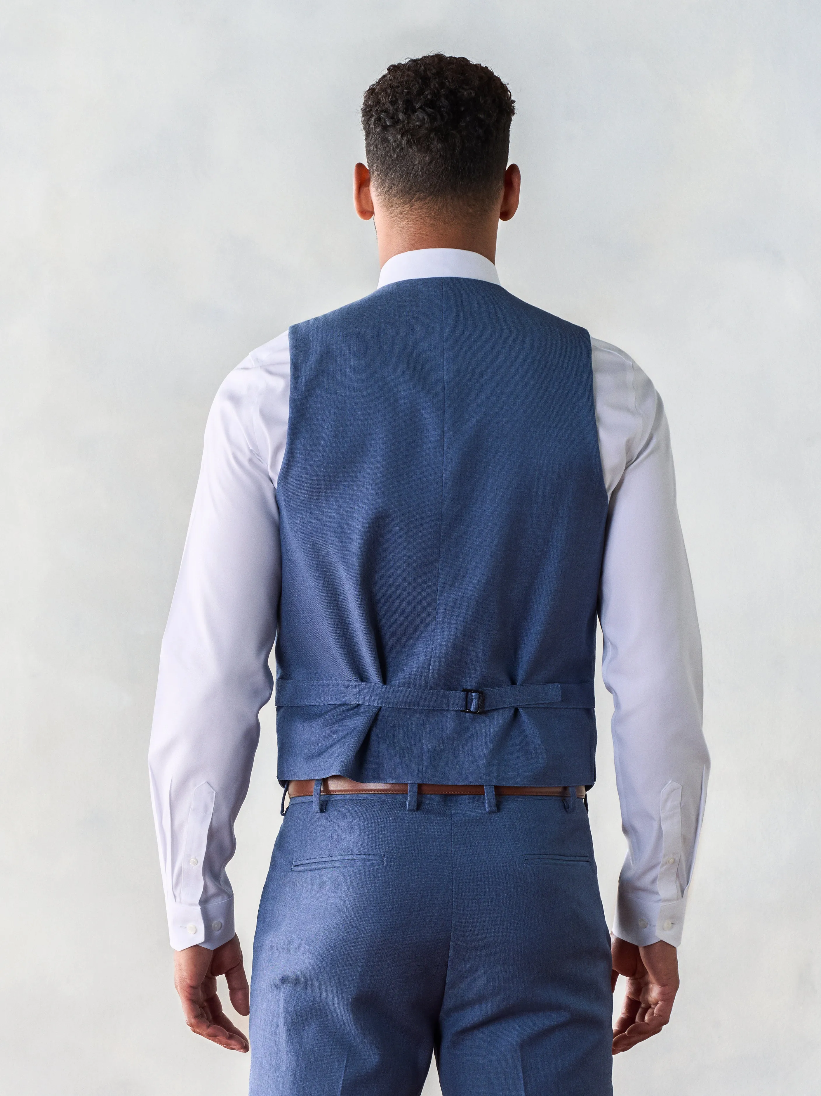 Light Blue Suit Vest