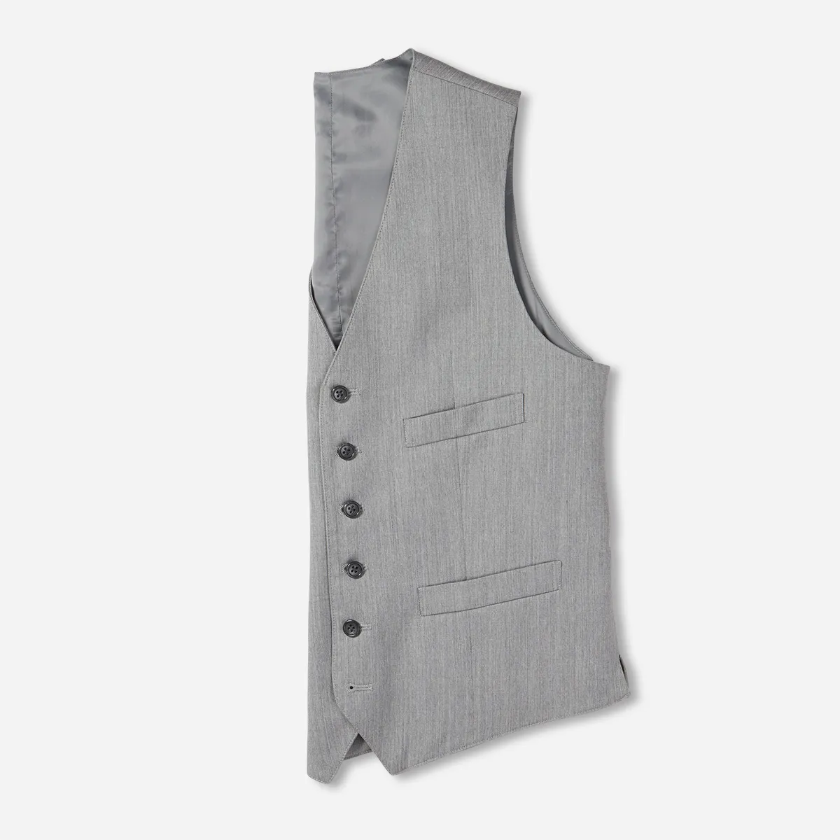 Light Grey Suit Vest