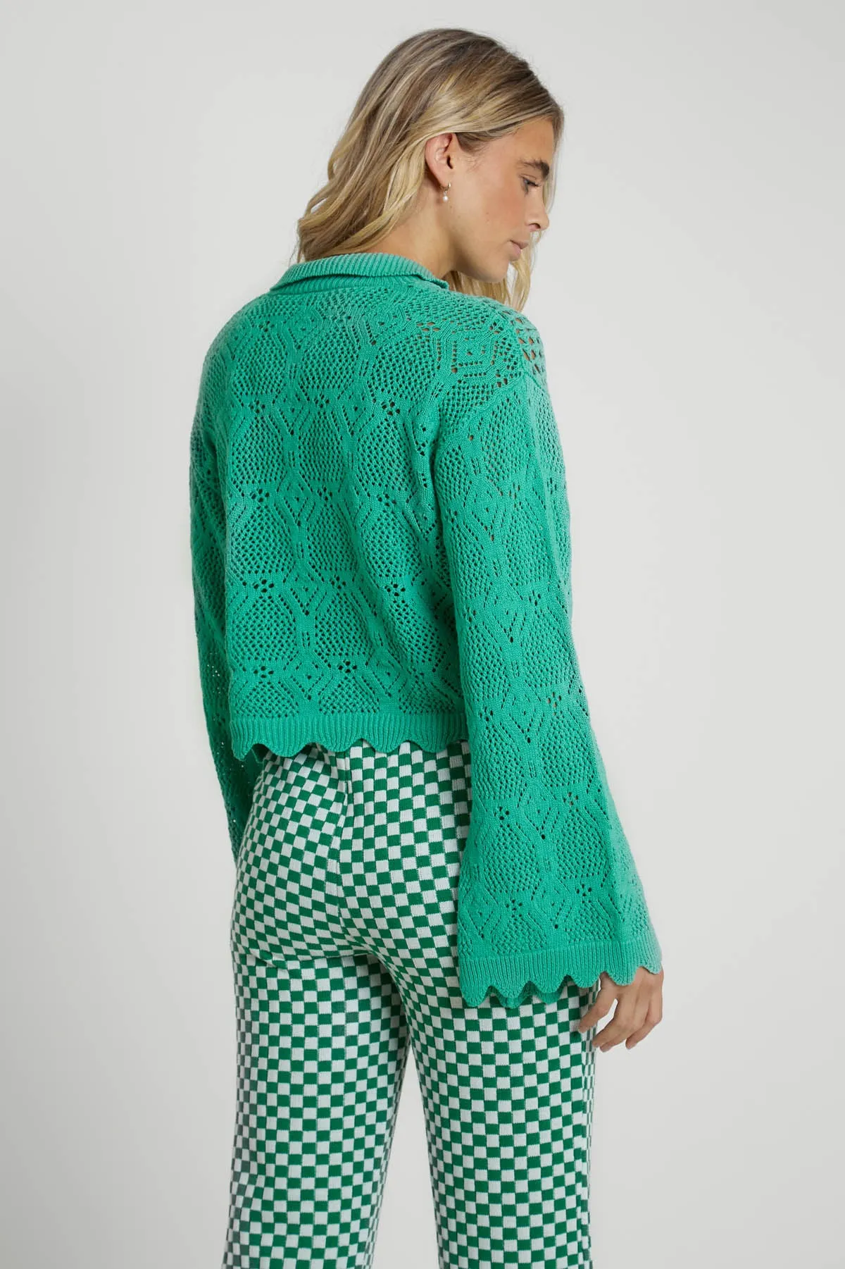 MADDOX CROCHET CARDIGAN