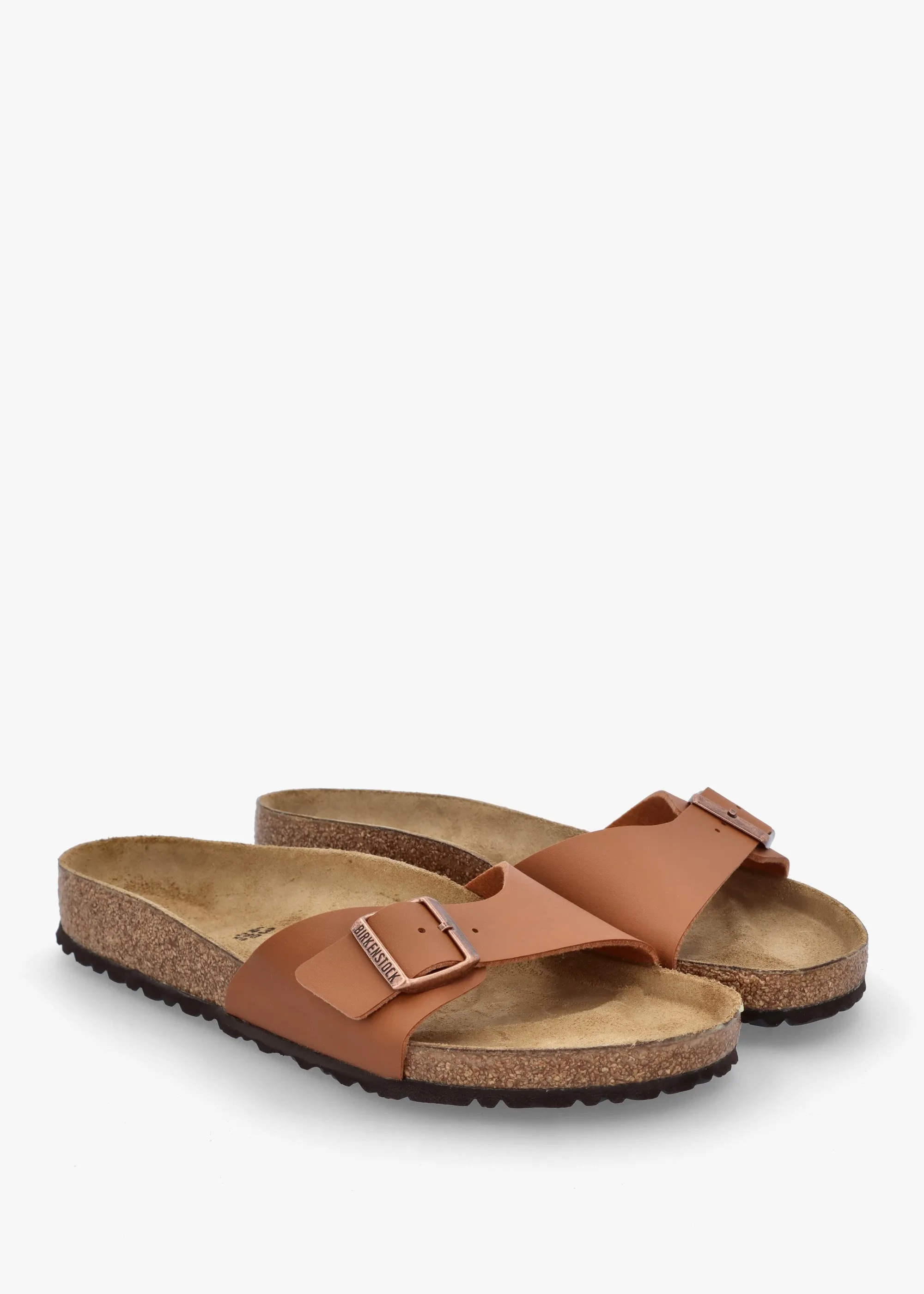 Men's Madrid Birko-Flor Ginger Brown Mules