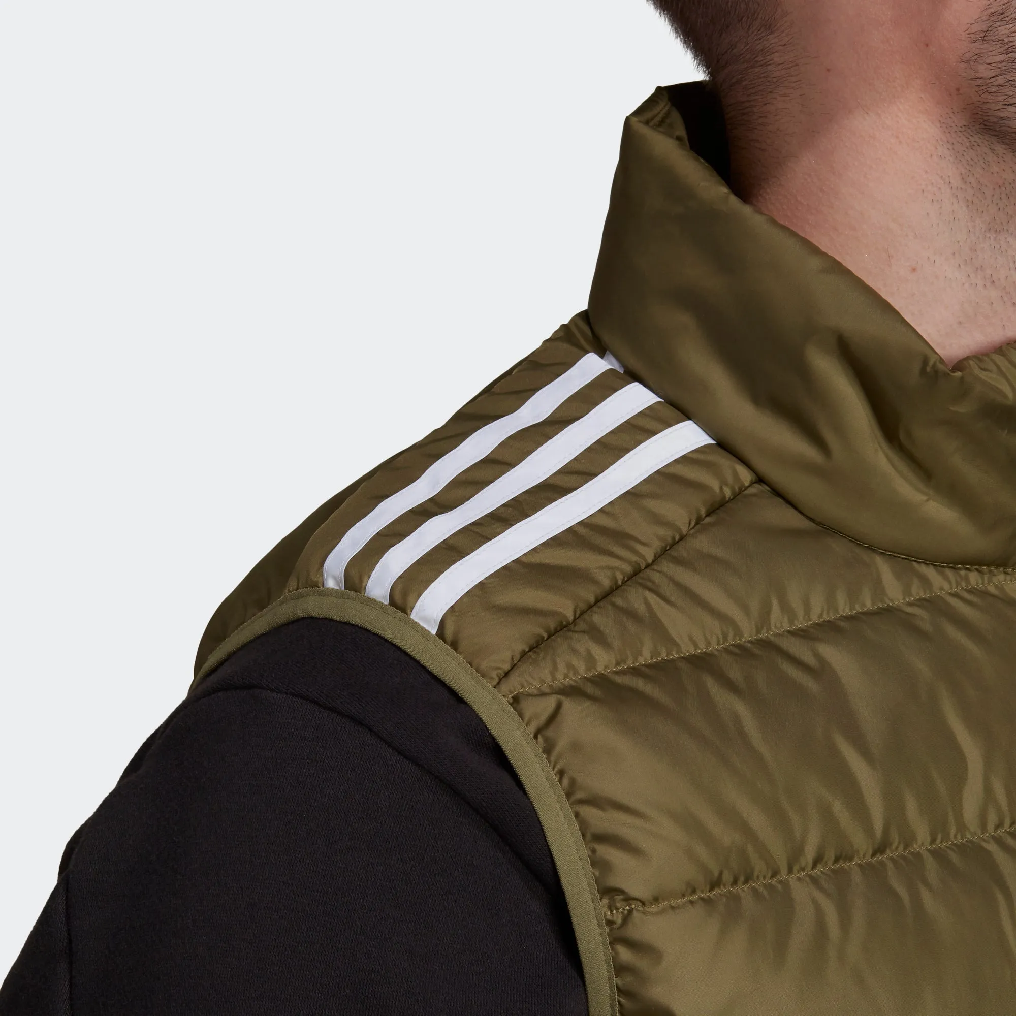 Men's adidas Hiking Essentials Light Down Vest Focus Olive