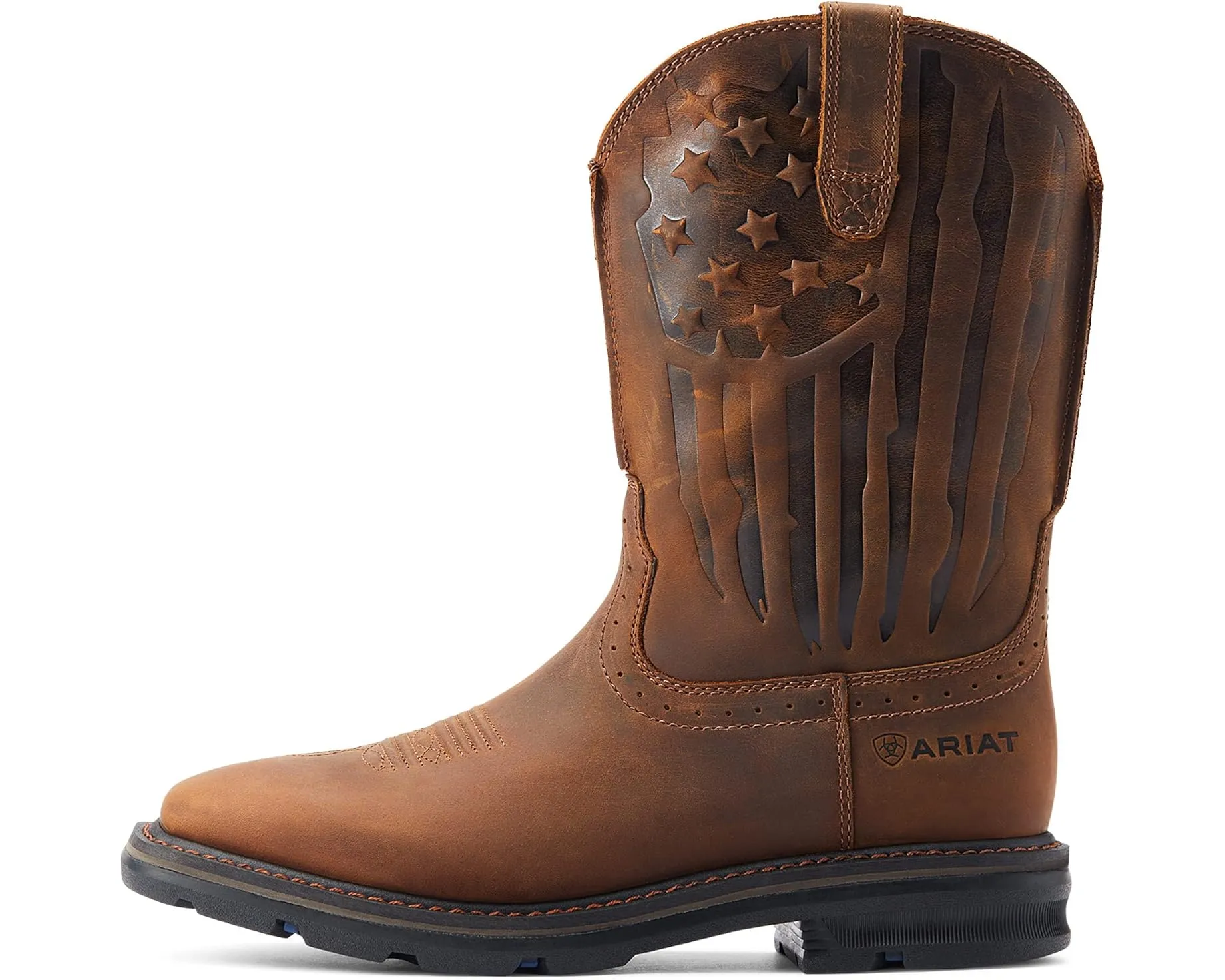 Men's Ariat Sierra Shock Shield Patriot Work Boot (Wide)