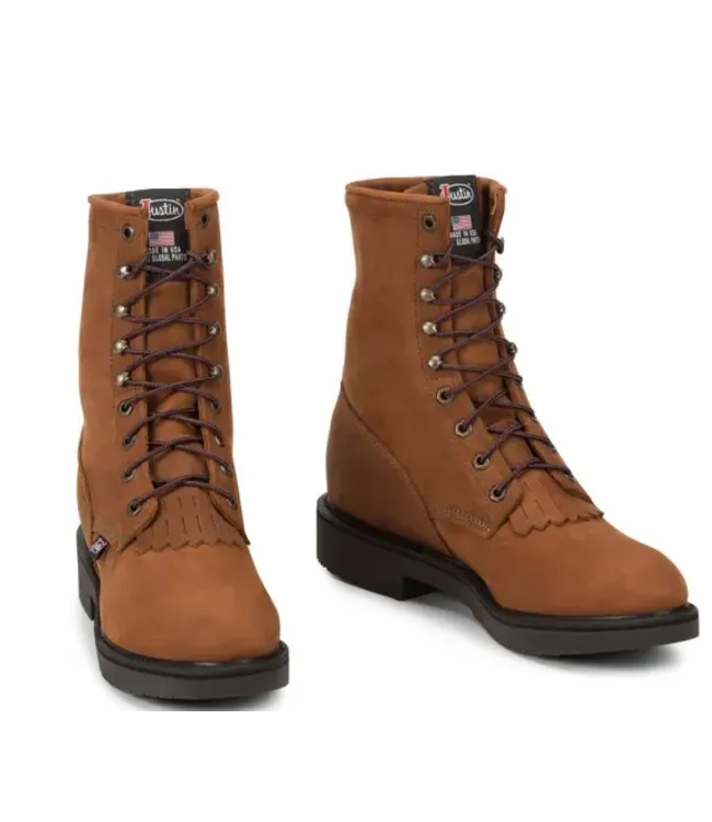 Men's Justin Lace Up Work Boot #OW760