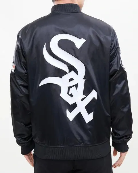 Men’s Pro Standard Chicago White Sox Satin Jacket Black