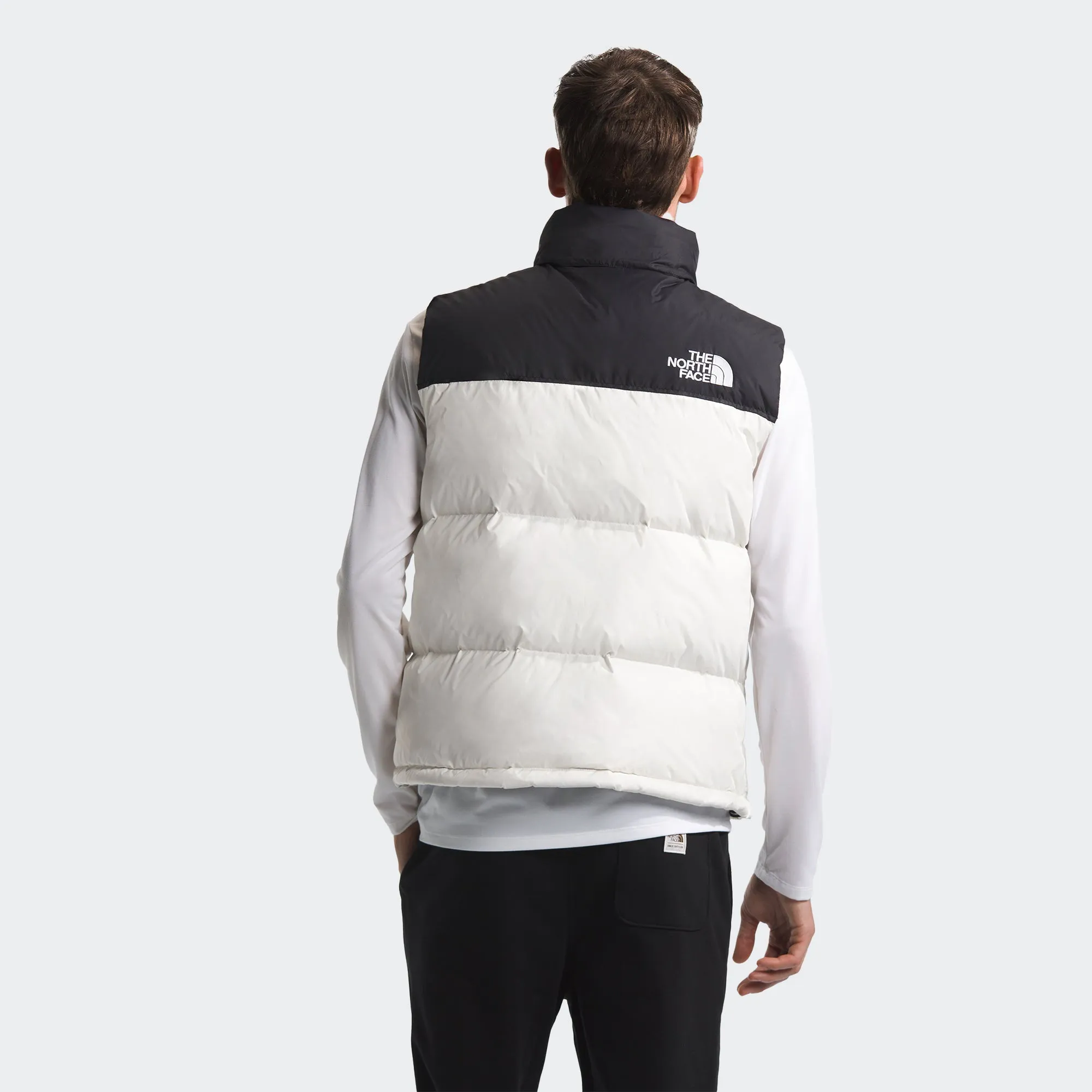 Men's The North Face 1996 Retro Nuptse Vest White Dune