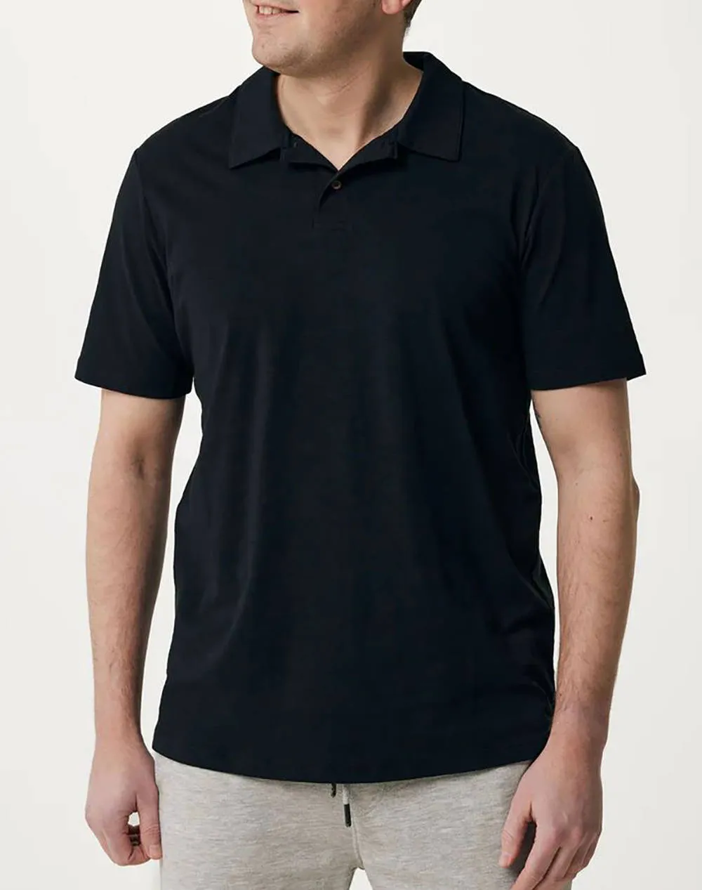 MEXX Linen blend polo SS