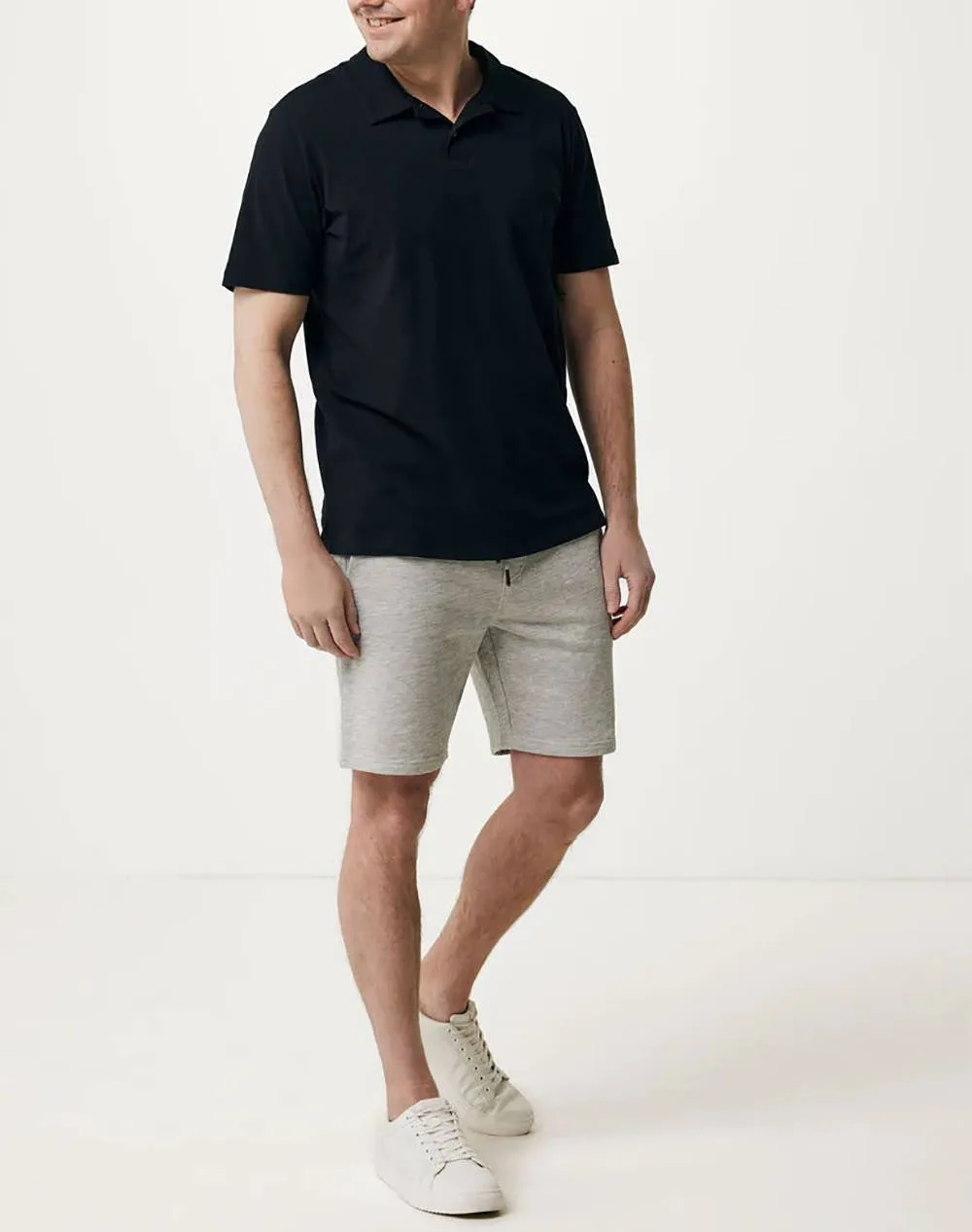 MEXX Linen blend polo SS