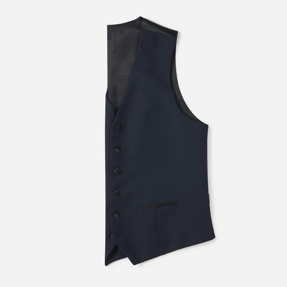 Midnight Blue Tuxedo Vest