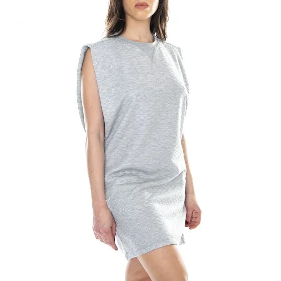 Motel Rocks Womens Makaila Quilt Marl Grey Dress