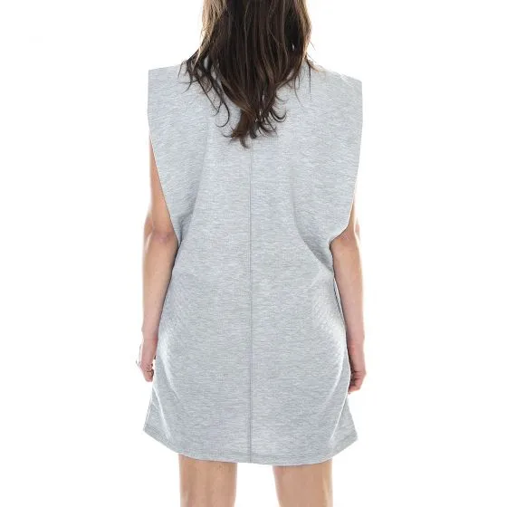 Motel Rocks Womens Makaila Quilt Marl Grey Dress