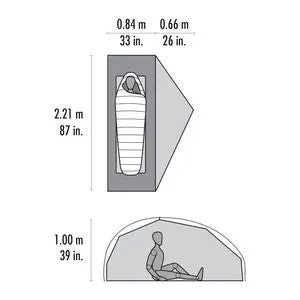 MSR FreeLite 1-Person Ultralight Backpacking Tent