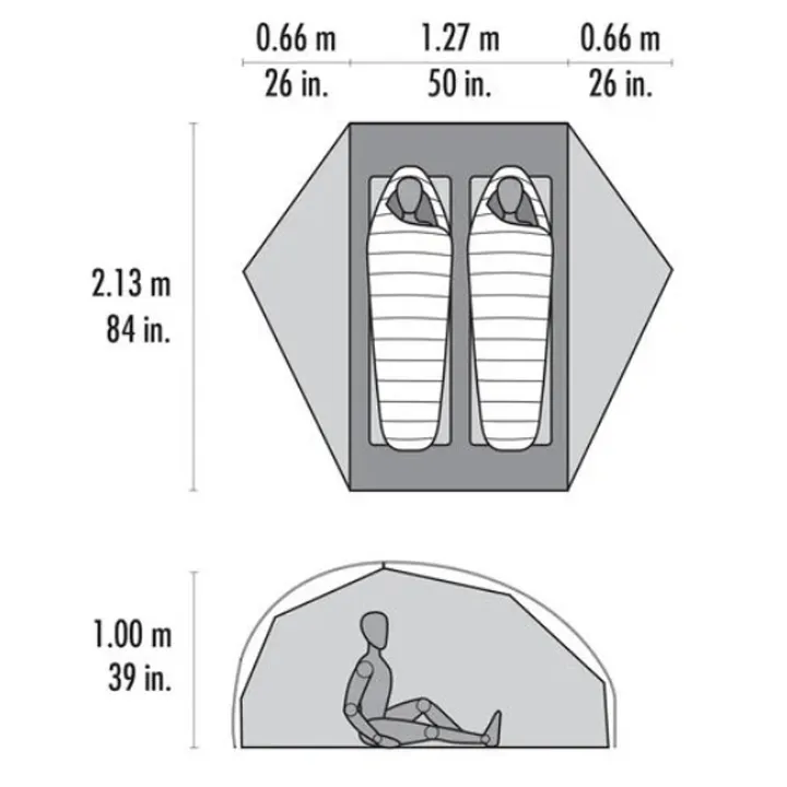 MSR FreeLite 2 Person Tent