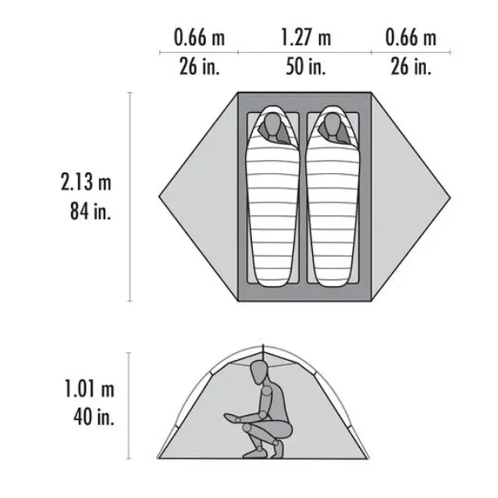 MSR Hubba Hubba 2 Person Tent