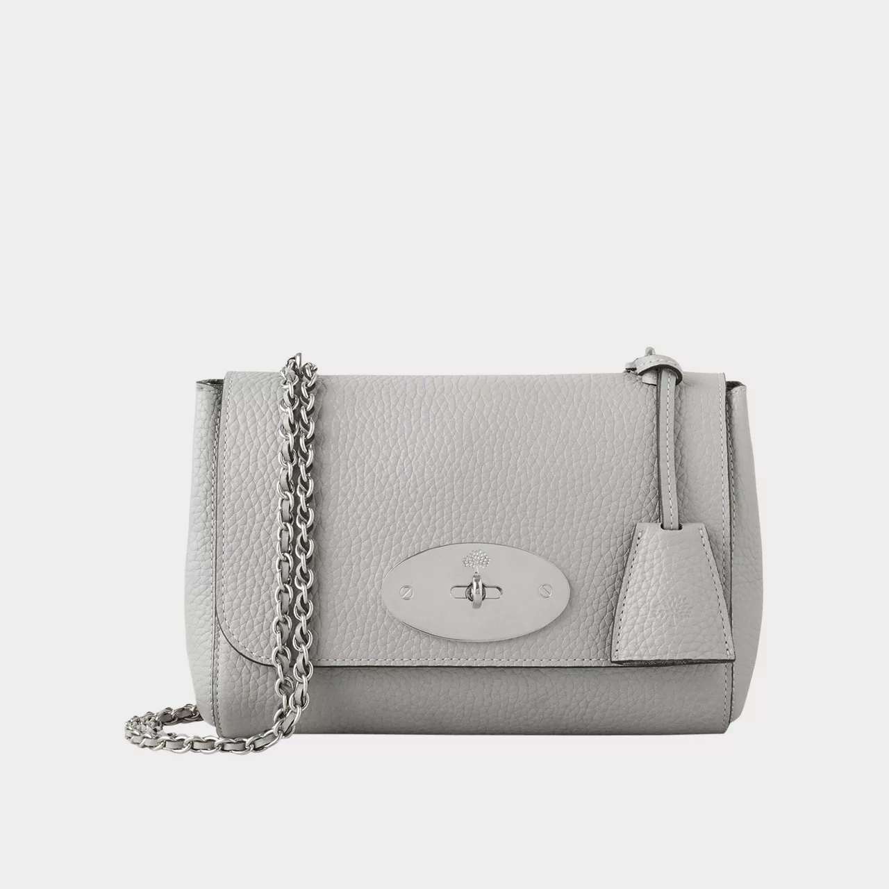 MULBERRY The Sustainable Edit Lily Shoulder Bag - Pale Grey