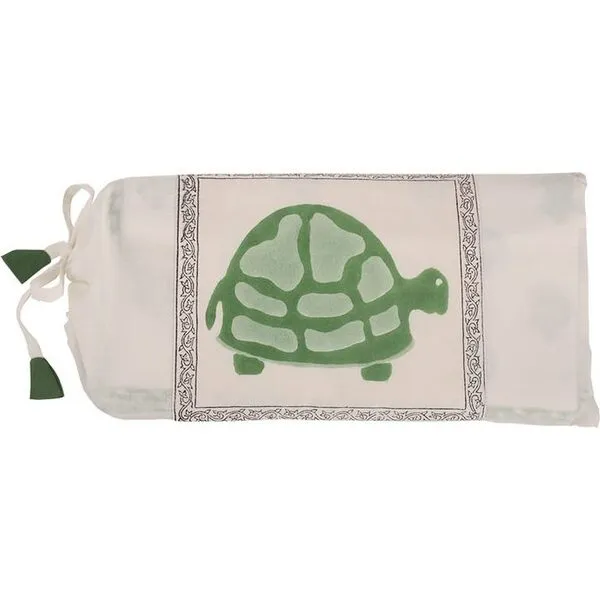 Naaya by Moonlight Green Turtle Organic Blanket