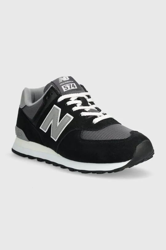 New Balance 574 Black White Grey U574TWE