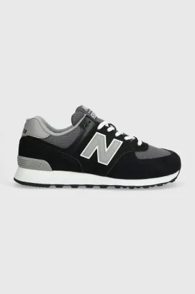 New Balance 574 Black White Grey U574TWE