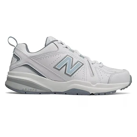 NEW BALANCE 608V5 WHITE/BLUE - WOMENS