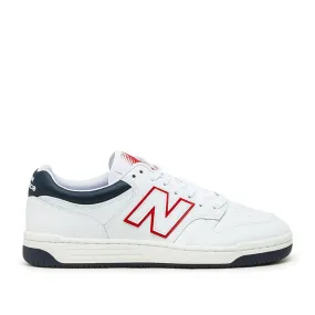 New Balance BB480 LWG (White / Navy / Red)